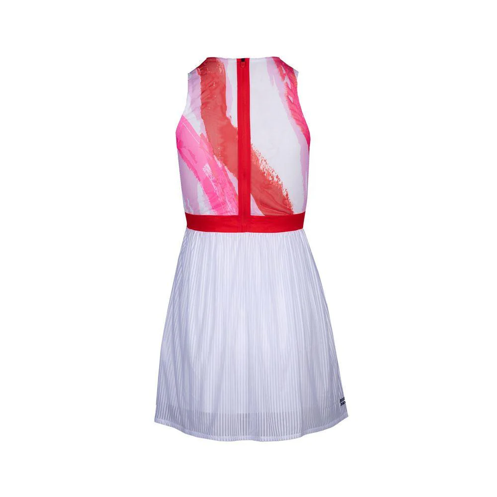 Ankea Tech Dress 2 in 1 (Women's) - White/Red - Image 2