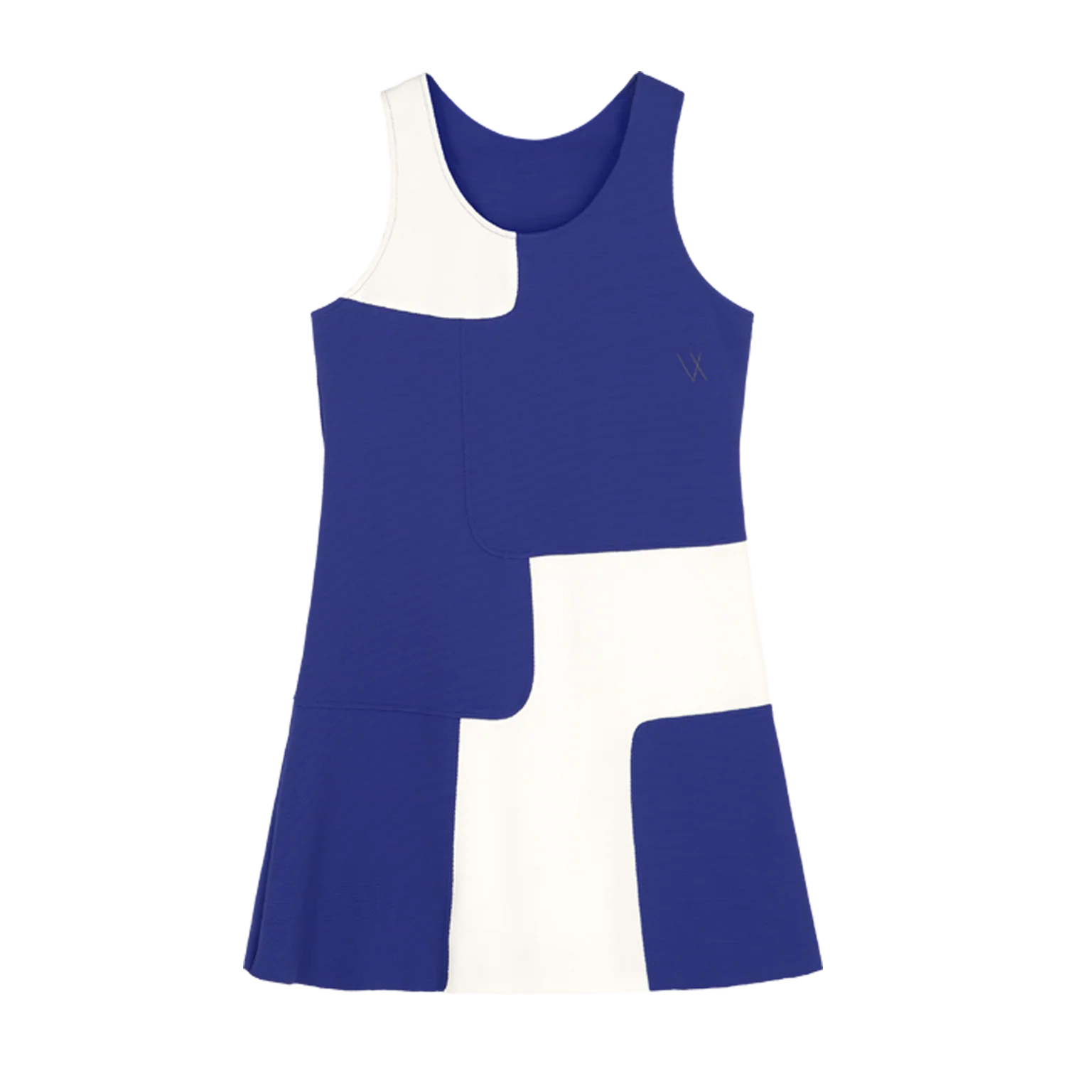 Vieux Jeu Lina Dress (Women's) - Blue/White