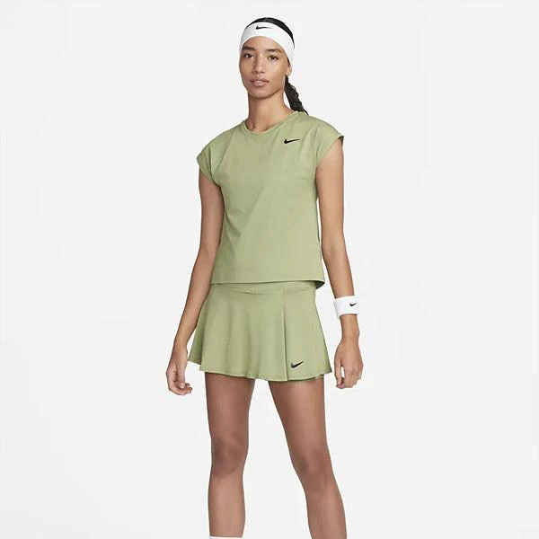 Court Dri-Fit Victory Flouncy Tennis Skirt (Women's) - Alligator/Black - Image 2