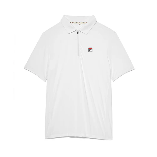 Short Sleeve Zip Polo