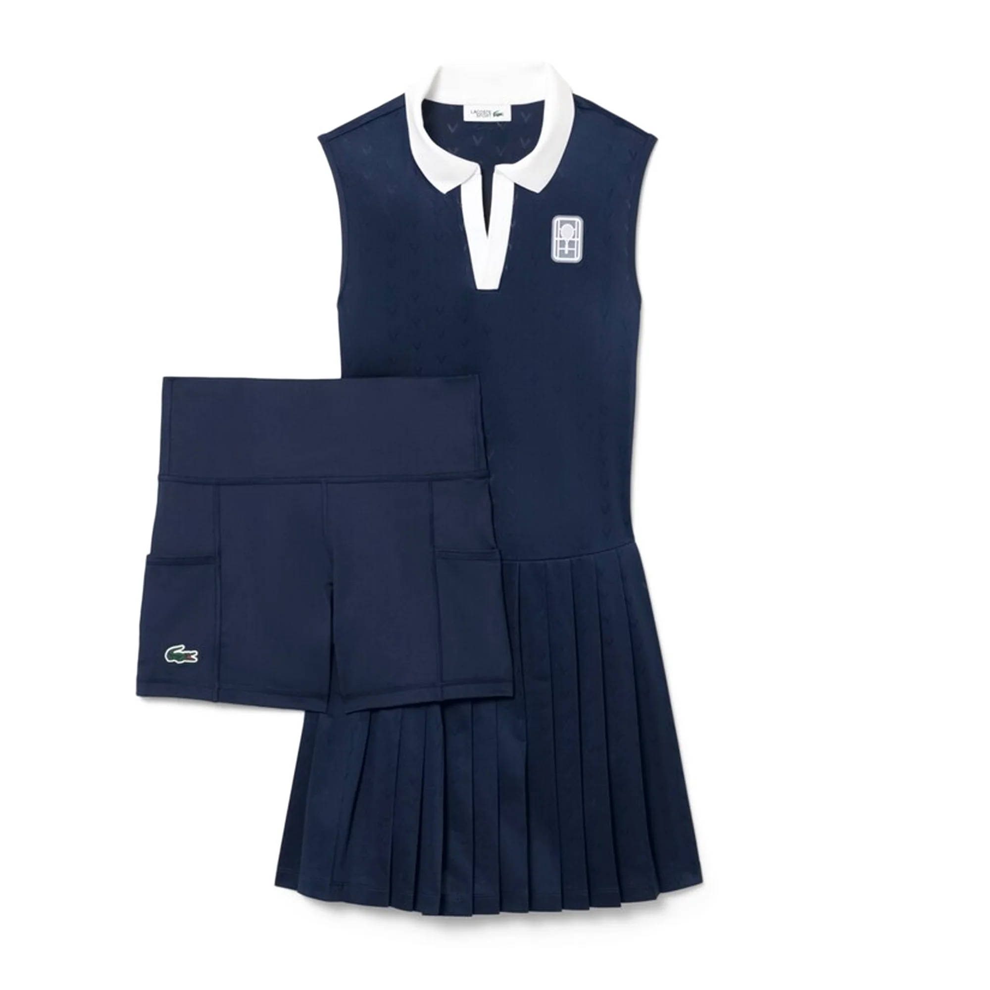 Ultra Dry Tennis Heritage Dress with Liner - Image 3