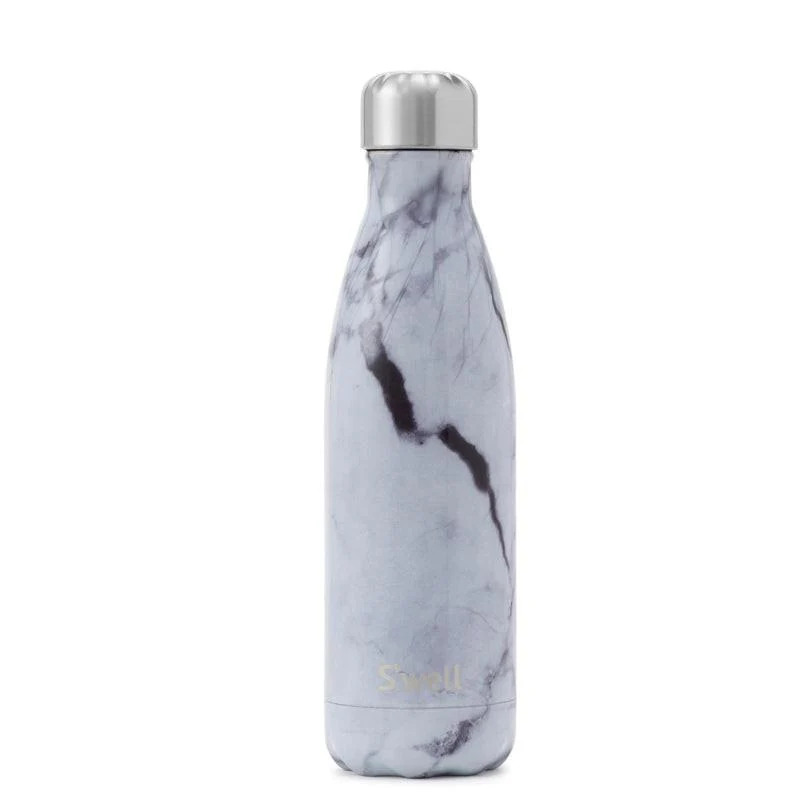 S'well White Marble Bottle - 500mL (17 oz)