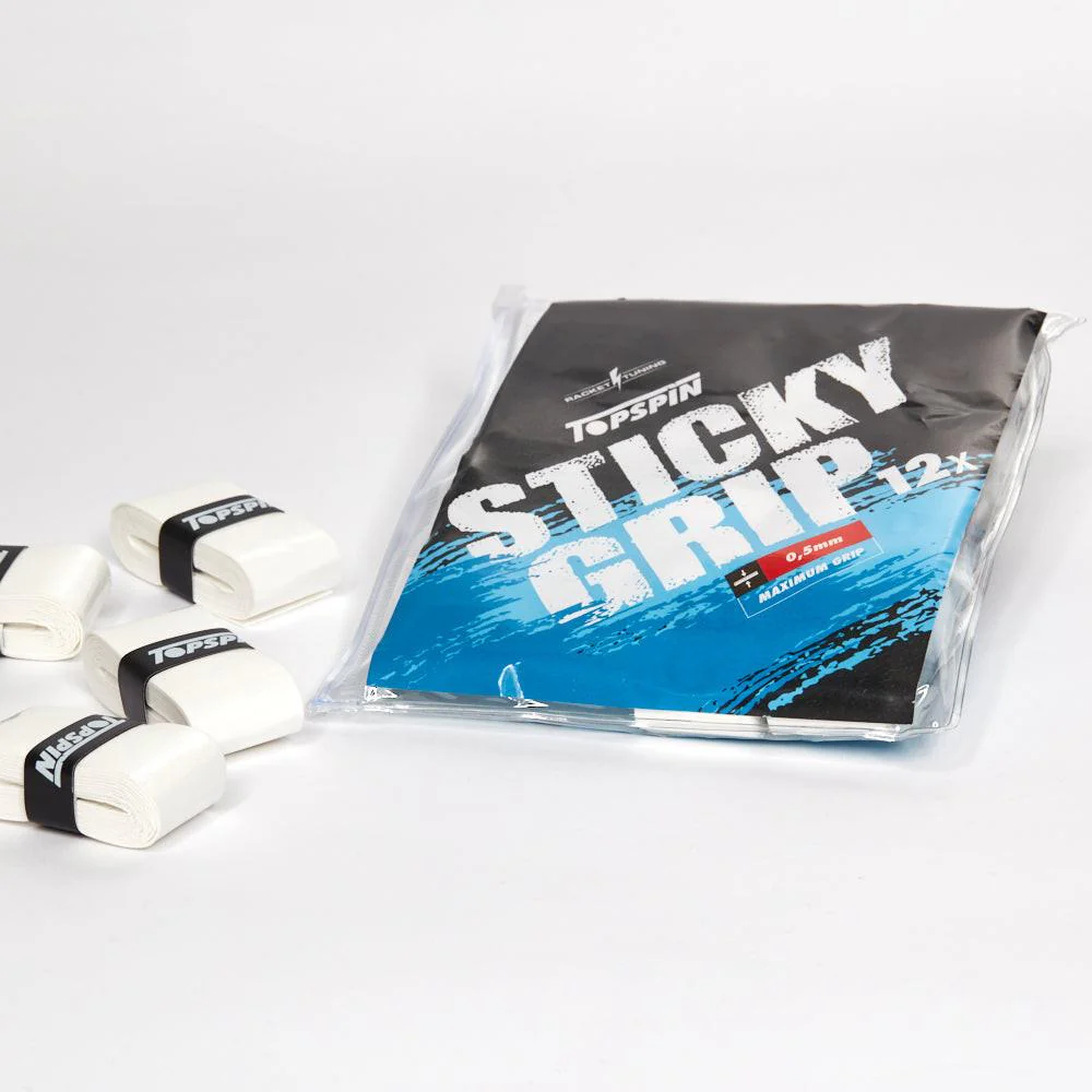 Sticky Grip Overgrip - 12 Pack - White - Image 2