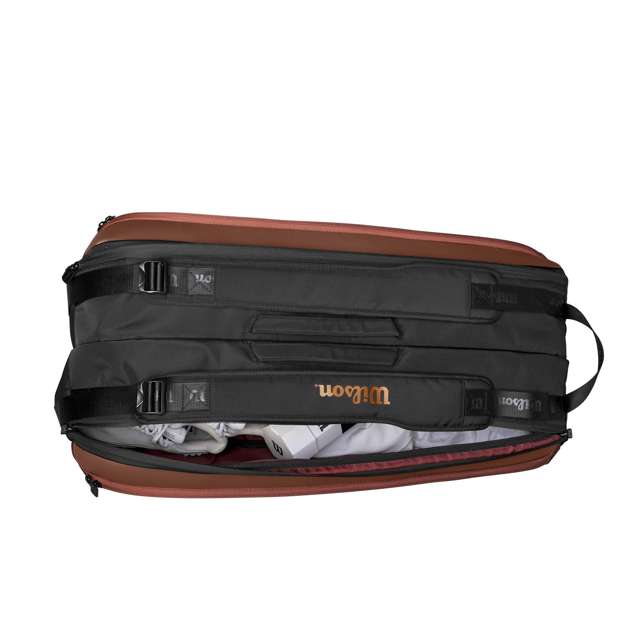 Wilson Pro Staff V14 Super Tour 9 Pack Bag - Desert Bronze - Image 4
